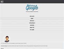 Tablet Screenshot of customizegoogle.com